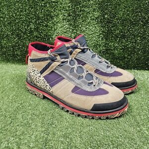 Acne Studios Bla Konst Multicolor Hiking Boots Made In‎ Italy Mens US 11 EU 44